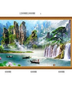 Gạch tranh trang trí HD 015 (1200x1800mm)