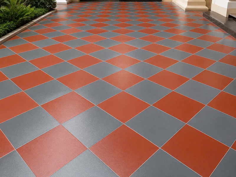 Gạch lát cotto Hạ Long 30x30 màu xám đá 5