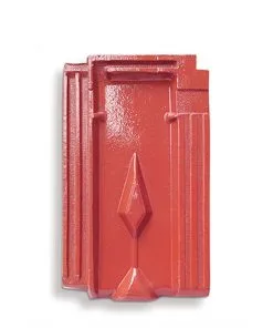 Ngói lợp nhà Hạ Long tráng men đỏ Ngói lợp nhà Hạ Long tráng men đỏ