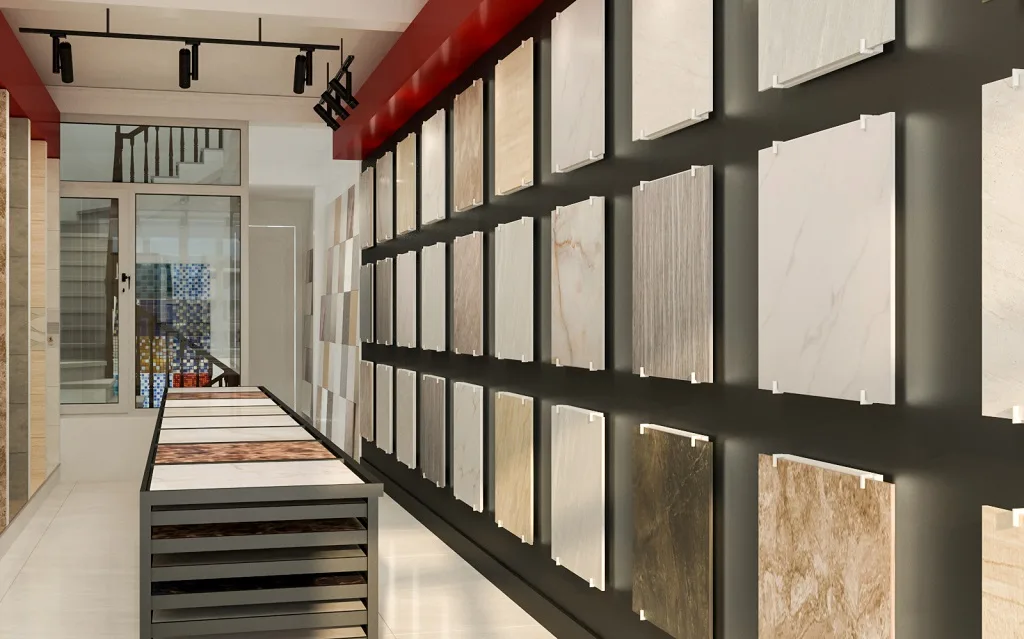showroom gạch hoàng mai 66 lạc trung