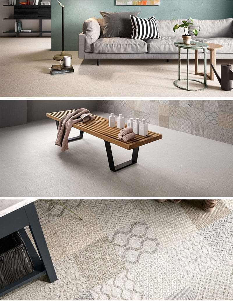 Gạch giả vải trang trí Vietceramics FINEART 3