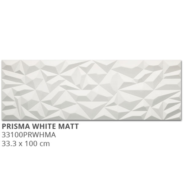 Gạch ốp tường 3D trang trí Vietceramics PRISMA bền đẹp, giá rẻ