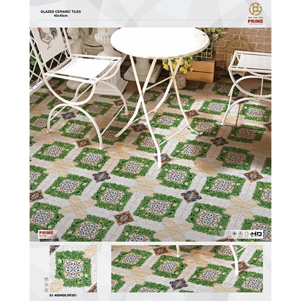 Gạch lát nền 40x40 Prime 01.400400.09281 1