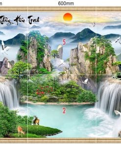 Gạch tranh trang trí AK10