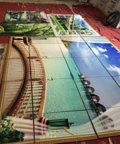 Gạch tranh trang trí AK15