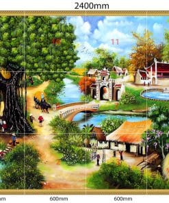 Gạch tranh trang trí AK19
