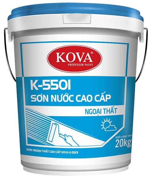 Sơn nước ngoại thất KOVA K-5501