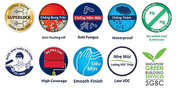 Sơn nước ngoài trời MAXILITE ULTIMA-bề mặt mờ 1