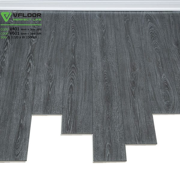 Sàn nhựa vân gỗ SPC Vfloor V401 (4mm) 3