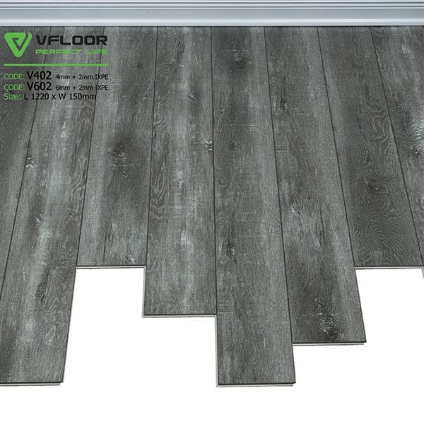 Sàn nhựa vân gỗ SPC Vfloor V402 (4mm) 1