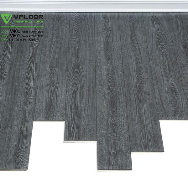 Sàn nhựa vân gỗ SPC Vfloor V601 (6mm) 3