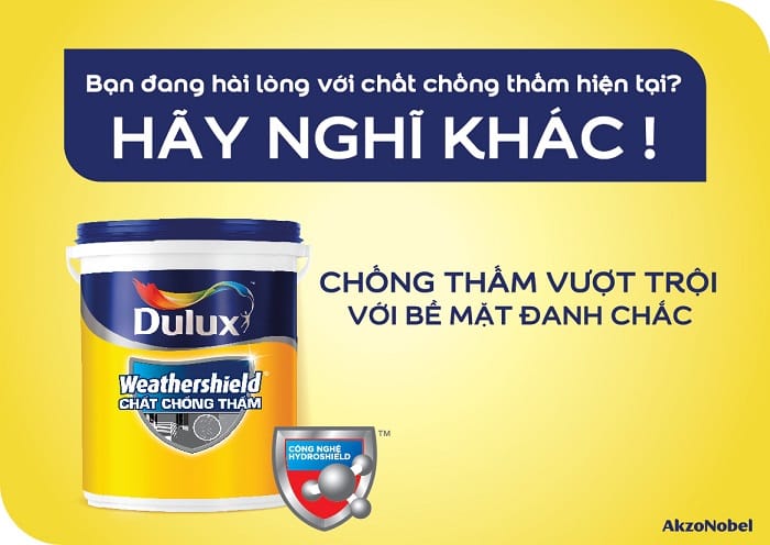 Chất Chống Thấm Dulux Weathershield Waterproof 1