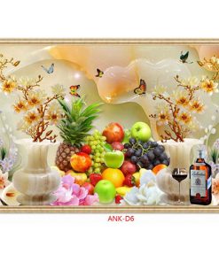 Gạch tranh kính trang trí 3D ANK-D6