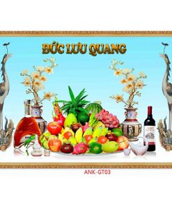 Gạch tranh kính trang trí 3D ANK-GT03