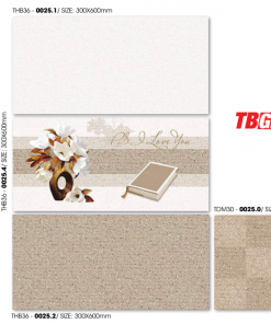 Gạch điểm ốp tường 300x600 Thạch Bàn TBGRES THB36 - 0025.4 3