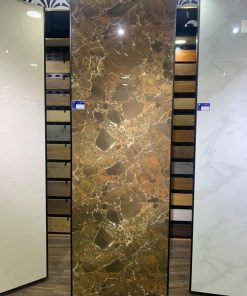 Gạch nhập khẩu Ấn Độ 80x80cm High Glossy ITALY STONE BRONZE 5