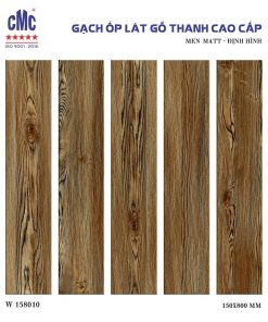 Gạch thẻ vân gỗ 15x80 CMC W158010 1