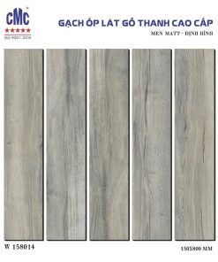 Gạch thẻ vân gỗ 15x80 CMC W158014 1