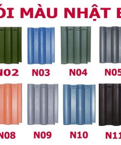 Ngói màu sóng Nakamura 5
