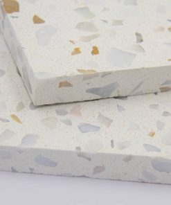 Gạch ốp lát Terrazzo kích thước 600x600mm màu trắng JX1214 3