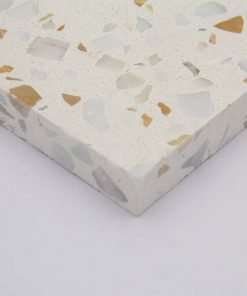 Gạch ốp lát Terrazzo kích thước 600x600mm màu trắng JX1214 1