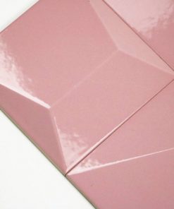Gạch thẻ ốp tường nhập khẩu màu hồng 150*150mm L15004 2 Gạch thẻ ốp tường nhập khẩu màu hồng 150*150mm L15004 1