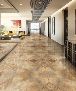 Gạch nhập khẩu Ấn Độ 800x1600 BRECCIA SANDY BOOKMATCH 3