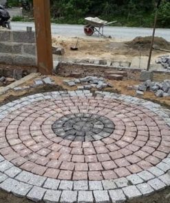 Đá cubic bazan trắng 10x10x8 cm 7