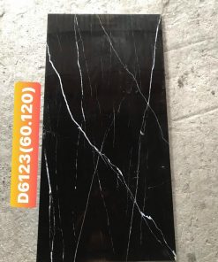 Gạch ốp lát Trung Quốc vân đá đen 60x120cm D6123