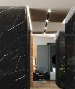 Gạch Tây Ban Nha vân đá marble Mistery Black 3