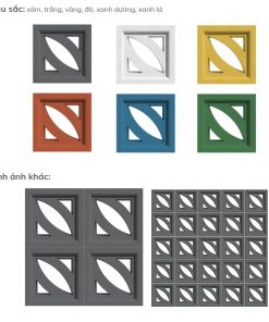 Gạch thông gió - Bông gió Secoin SVB07 1