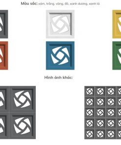 Gạch thông gió - Bông gió Secoin SVB22 1