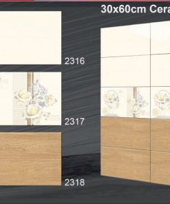 Gạch ốp lát 30x60 Tasa màu vân gỗ vàng 2316-2317-2318