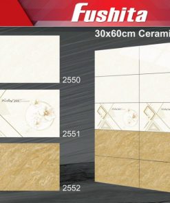 Gạch ốp lát 30x60 Tasa vân đá màu vàng 2550-2551-2552