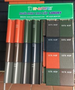 Ngói phẳng Inari màu xanh đen LUX 04P 7