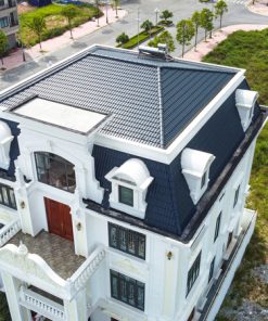 Ngói sóng Nhật Bản màu xanh cửu long SHINKO SH07 17