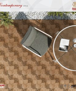 Gạch ốp lát sân vườn ngoài trời Prime 50x50 sỏi màu nâu 9395 4 Gạch ốp lát sân vườn ngoài trời Prime 50x50 sỏi màu nâu 9395 3