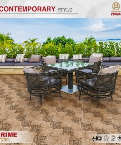 Gạch ốp lát sân vườn ngoài trời Prime 50x50 sỏi màu nâu 9395 2 Gạch ốp lát sân vườn ngoài trời Prime 50x50 sỏi màu nâu 9395 1