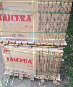Gạch ốp lát 60x60 vân mây hồng Taicera P67702N 1