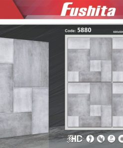 Gạch lát nền 60x60 TASA FUSHITA sân vườn màu ghi 5880