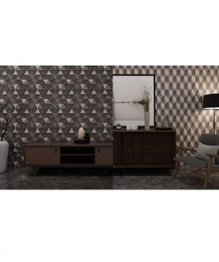 Gạch ốp lát 60x60cm Thạch Bàn đen vân xi măng FGB2002 5