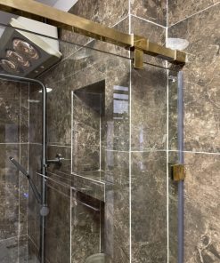 Gạch nhập khẩu Ấn Độ 60x120cm vân đá nâu Brown Hichori 5