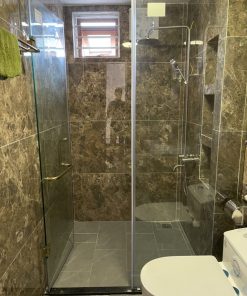 Gạch nhập khẩu Ấn Độ 60x120cm vân đá nâu Brown Hichori 1