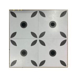 Gạch bông 20x20cm trang trí nền trắng hoa ghi Trung Quốc 3347