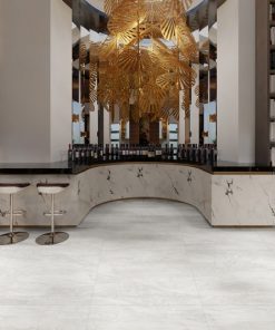 Gạch ốp lát men mờ vân đá trắng xám Đồng Tâm 80x80 GRANITE 8080ROME002-H+ 1