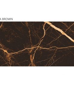 Gạch nhập khẩu Ấn Độ 60x120cm vân đá nâu chớp vàng Panda Brown