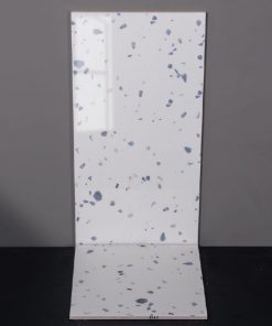 Gạch ốp lát Trung Quốc giả terazo màu trắng ghi 3606L