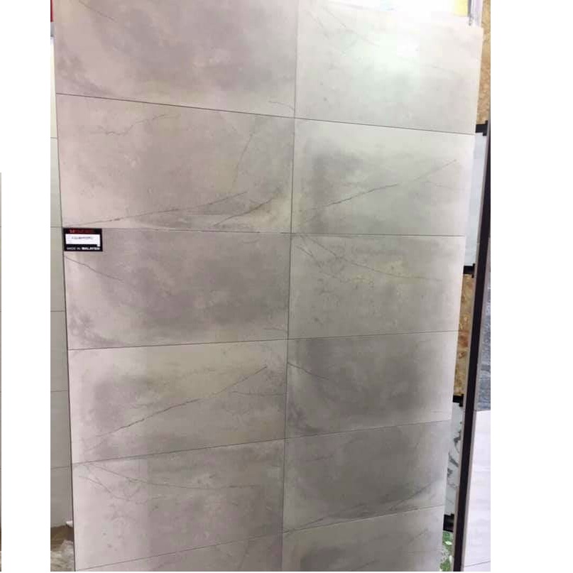 Gạch ốp lát 30x60cm Malaysia vân đá loang xám nhạt A36AAH4DME 2 Gạch ốp lát 30x60cm Malaysia vân đá loang xám nhạt A36AAH4DME 1