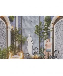 Gạch 3D bê tông nghệ thuật ốp trang trí mã GO-029 3