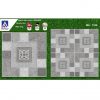 Gạch lát nền 50x50 Takao màu xám dị hình TK1536